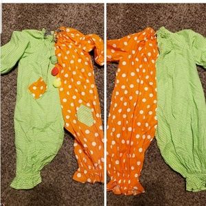 Homemade clown outfit